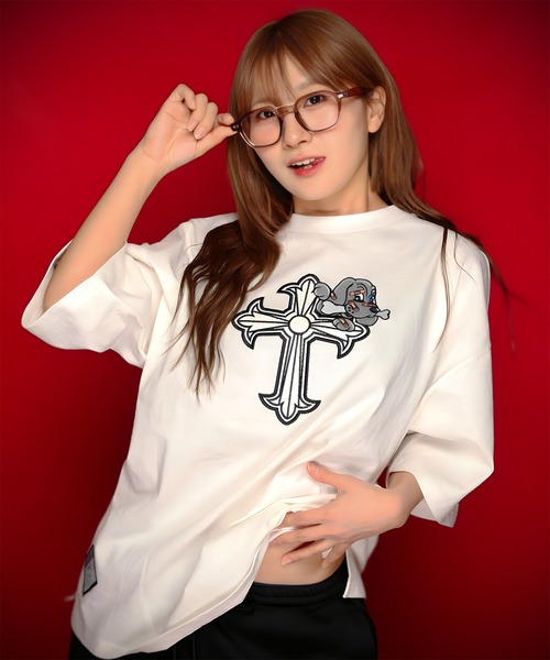 GALFY（ガルフィー）の「GA×GALFY-ガリノハーツTee（Tシャツ/カットソー・メンズ・ターコイズブルー/ホワイト/ブラック・XL/L/S）」の17枚目の写真