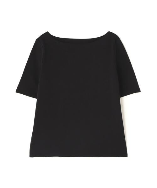 NATURAL BEAUTY BASIC（ナチュラルビューティーベーシック）の「◇ベーシックTシャツシリーズ ボートネック（Tシャツ/カットソー・レディース・オフホワイト/グレー/ブラック・FREE）」の20枚目の写真