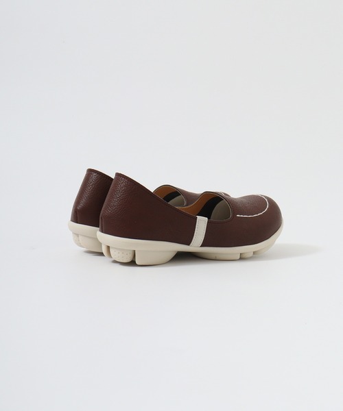 Re:getA(リゲッタ)の「2ball TB103 スリッポンパンプス(ローファー・レディース・バーガンディー/ブラック×ブラック/ブラック/ブルーグレー/アイボリー/ダークブラウン/マスタード・L/S/LL/M)」の12枚目の写真