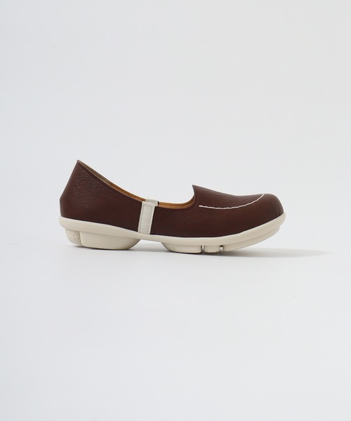 Re:getA(リゲッタ)の「2ball TB103 スリッポンパンプス(ローファー・レディース・バーガンディー/ブラック×ブラック/ブラック/ブルーグレー/アイボリー/ダークブラウン/マスタード・L/S/LL/M)」の9枚目の写真