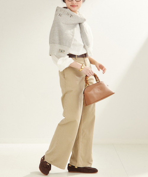 plage(プラージュ)の「COTTON BASIC シャツ(シャツ/ブラウス・レディース・ホワイト/サックスブルー・FREE)」の17枚目の写真