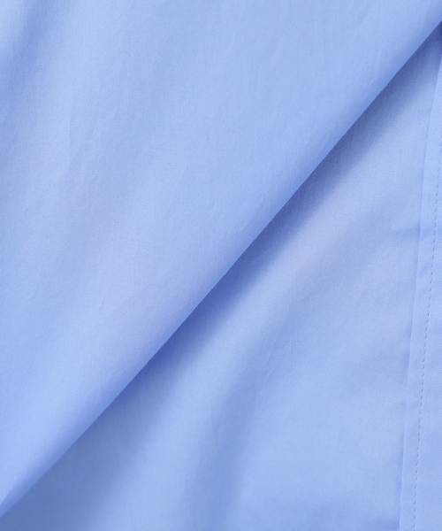 plage(プラージュ)の「COTTON BASIC シャツ(シャツ/ブラウス・レディース・ホワイト/サックスブルー・FREE)」の11枚目の写真