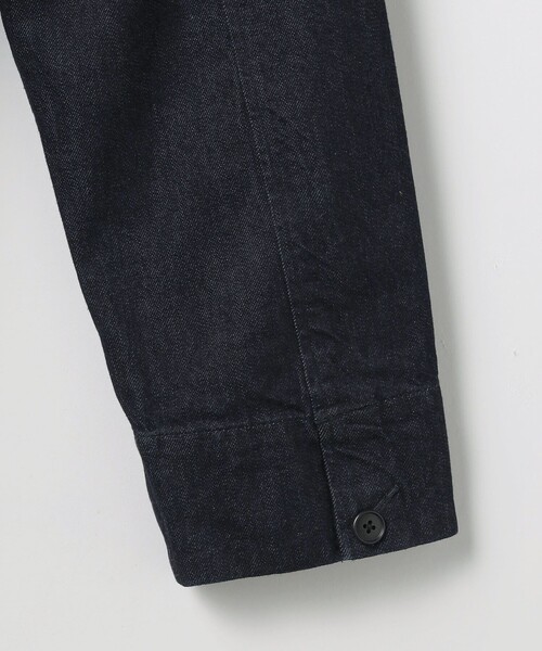 green label relaxing（グリーンレーベルリラクシング）の「デニム カバーオール（デニムジャケット・メンズ・ネイビー・L/S/XL/M）」の12枚目の写真