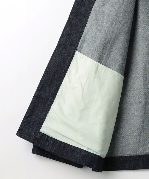 green label relaxing（グリーンレーベルリラクシング）の「デニム カバーオール（デニムジャケット・メンズ・ネイビー・L/S/XL/M）」の14枚目の写真