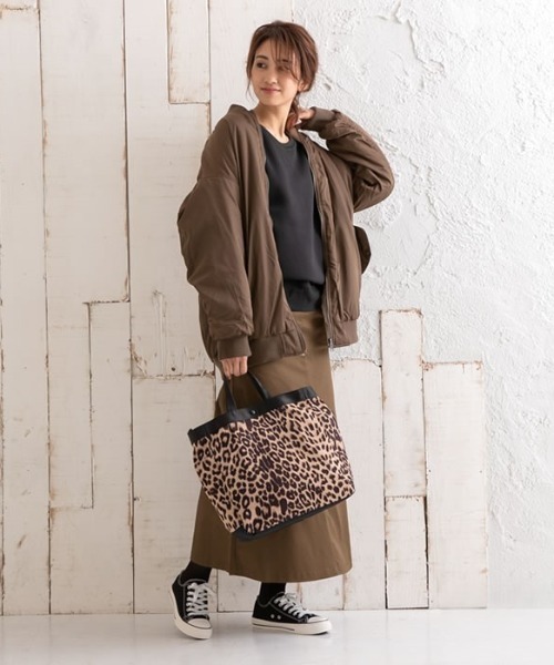 aquagarage（アクアガレージ）の「リバーシブルMA-1裏ボアブルゾン（その他アウター・レディース・カーキ/ブラック/モカ・M）」の9枚目の写真