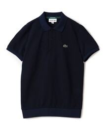新品 未使用 ビームスゴルフ ラコステ ポロシャツ ロゴ刺繍 ネイビー S BEAMS GOLF（ビームスゴルフ）の「LACOSTE×BEAMS GOLF / 別注