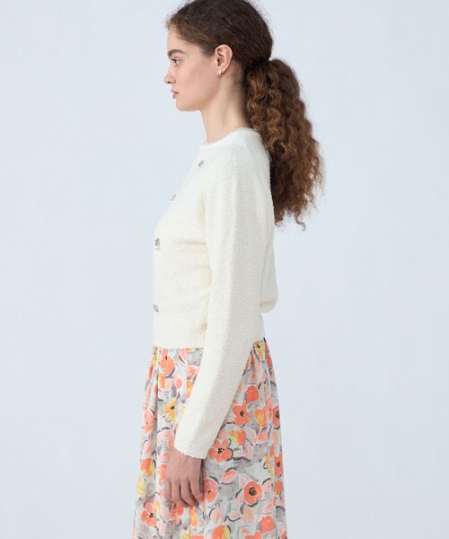 トゥモローランド　Ballsey ビジュー付きニット トゥモローランド Ballsey ビジュー付きニット TOMORROWLAND