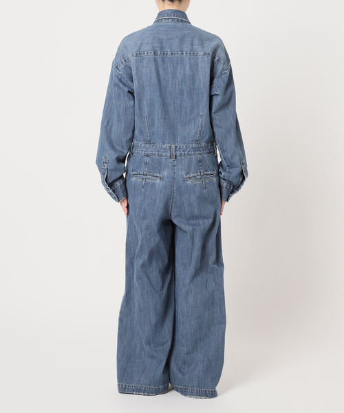 週末お値下げ中*【新品 タグ付】Plage R'IAM デニムオールインワン