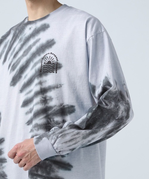 セール】タイダイ長袖Tシャツ（Tシャツ/カットソー）｜BAYFLOW
