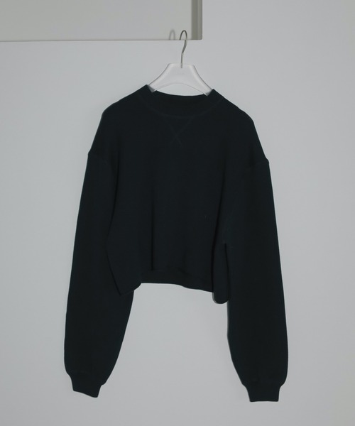 anuke（アンヌーク）の「Crewneck Stitch Knit（ニット/セーター・レディース・アイボリー/ネイビー/グレー・FREE）」の12枚目の写真