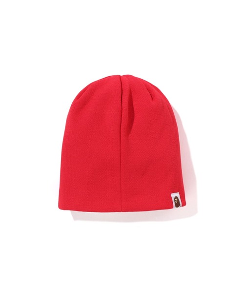 BAPE ベイプ Sta Knit Cap Red ビーニー レッドピンク A BATHING APE（アベイシングエイプ）の「STA KNIT CAP（ニット