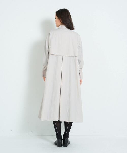ADIEU TRISTESSE（アデュートリステス）の「スプリングトレンチコート（トレンチコート・レディース・ブルーグレー/ベージュ・38）」の17枚目の写真