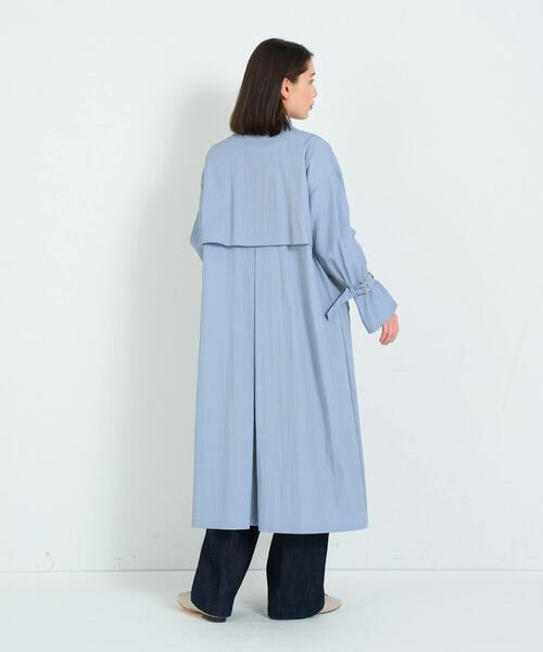 ADIEU TRISTESSE（アデュートリステス）の「スプリングトレンチコート（トレンチコート・レディース・ブルーグレー/ベージュ・38）」の13枚目の写真