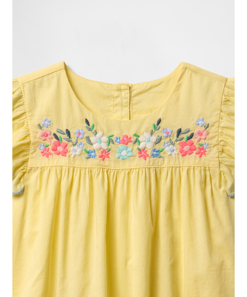 GAP(ギャップ)の「刺しゅう コーデセット (幼児・ベビー)(セットアップ・キッズ・イエロー・95cm/90cm/80cm/100cm/70cm/110cm/105cm)」の4枚目の写真