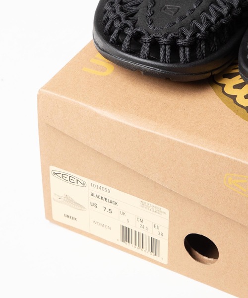 KEEN(キーン)の「キーン ユニーク オープンエアスニーカー KEEN UNEEK OPEN AIR SNEAKER(サンダル・レディース・ブラック・23.5cm/24.0cm/24.5cm/23.0cm)」の10枚目の写真