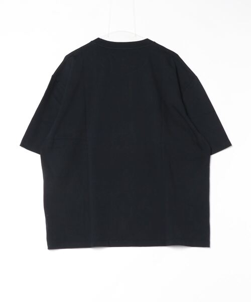 SHOOP (シュープ)の「SHOOP WHO ARE YOU? Oversized T-shirt (SHSS25029)(Tシャツ/カットソー・メンズ・ブラック・LARGE)」の4枚目の写真