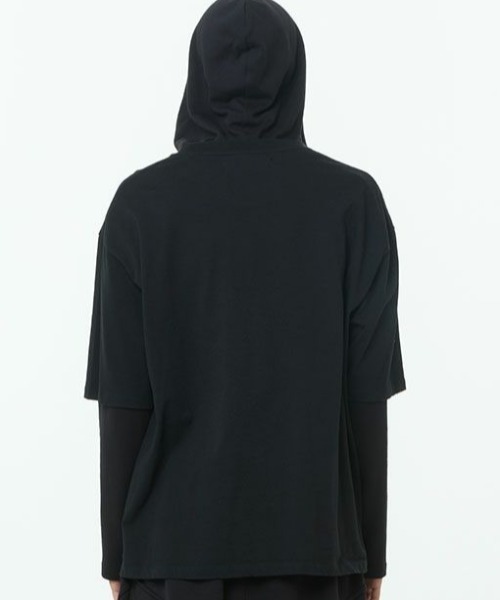 SHOOP (シュープ)の「SHOOP WHO ARE YOU? Oversized T-shirt (SHSS25029)(Tシャツ/カットソー・メンズ・ブラック・LARGE)」の5枚目の写真