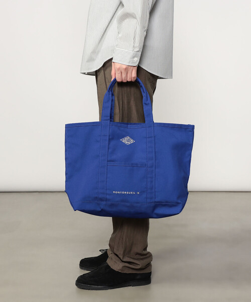 DANTON（ダントン）の「DANTON | キャンバス マルシェバッグ MONTORGUEIL（トートバッグ・レディース・ブルー/ブラック/アイボリー・-）」の11枚目の写真
