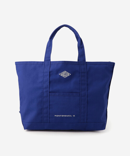 DANTON（ダントン）の「DANTON | キャンバス マルシェバッグ MONTORGUEIL（トートバッグ・レディース・ブルー/ブラック/アイボリー・-）」の12枚目の写真