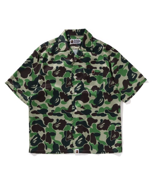 A BATHING APE(アベイシングエイプ)の「ABC CAMO OPEN COLLAR SHIRT(シャツ/ブラウス・レディース・ピンク/ブルー/グリーン・FREE)」の2枚目の写真