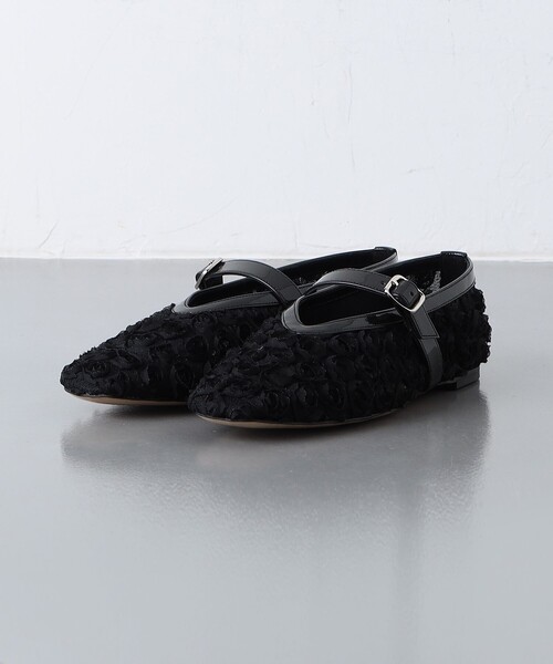 セール】＜HEWN＞SQ TULLE FLW フラットシューズ（バレエ