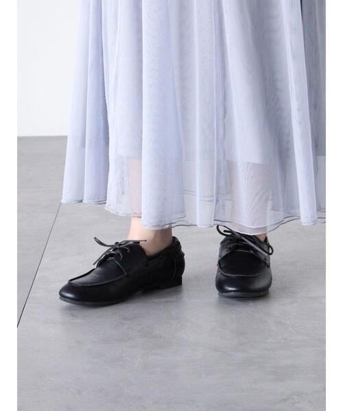 Lugnoncure（ルノンキュール）の「デッキシューズ《2025spring catalog item》（その他シューズ・レディース・ベージュ/ブラウン/ブラック・L/M）」の8枚目の写真