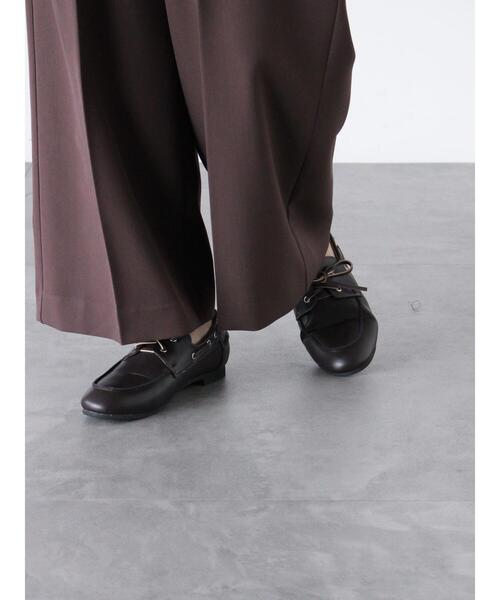 Lugnoncure（ルノンキュール）の「デッキシューズ《2025spring catalog item》（その他シューズ・レディース・ベージュ/ブラウン/ブラック・L/M）」の10枚目の写真