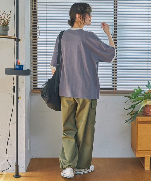 レディ　別の専用頁から連絡 アソート メッセージ ロゴ グラフィック 半袖Tシャツ MONO-MART