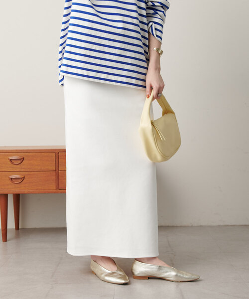 SHENERY（シーナリー）の「《美シルエット》《ストレッチ仕様》ポンチタイトスカート（スカート・レディース・ブラック/グレー/オフホワイト・38/36）」の11枚目の写真