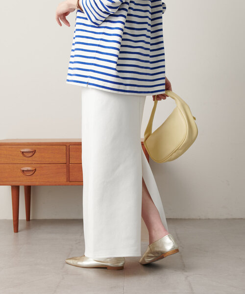 SHENERY（シーナリー）の「《美シルエット》《ストレッチ仕様》ポンチタイトスカート（スカート・レディース・ブラック/グレー/オフホワイト・38/36）」の15枚目の写真