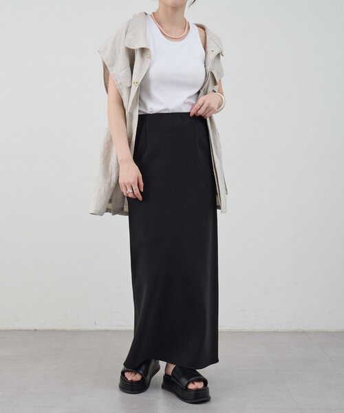 SHENERY（シーナリー）の「《美シルエット》《ストレッチ仕様》ポンチタイトスカート（スカート・レディース・ブラック/グレー/オフホワイト・38/36）」の17枚目の写真