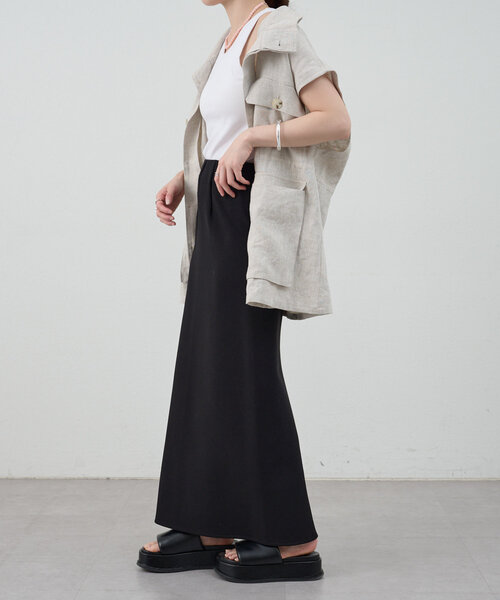 SHENERY（シーナリー）の「《美シルエット》《ストレッチ仕様》ポンチタイトスカート（スカート・レディース・ブラック/グレー/オフホワイト・38/36）」の19枚目の写真