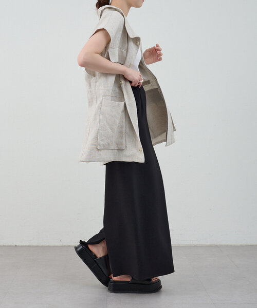 SHENERY（シーナリー）の「《美シルエット》《ストレッチ仕様》ポンチタイトスカート（スカート・レディース・ブラック/グレー/オフホワイト・38/36）」の22枚目の写真