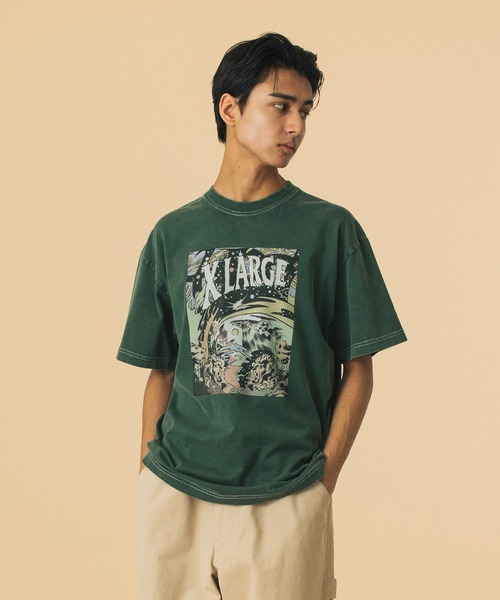 売切れ前に XLARGE COMIC ONE S/S TEE グラフィックデザイン◎ XLARGE COMIC ONE S/S TEE（Tシャツ/カットソー）｜XLARGE