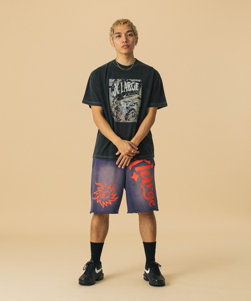 XLARGE（エクストララージ）の「XLARGE COMIC ONE S/S TEE（Tシャツ/カットソー・メンズ・ブラック/オフホワイト/グリーン・S/M/L/XL）」の8枚目の写真