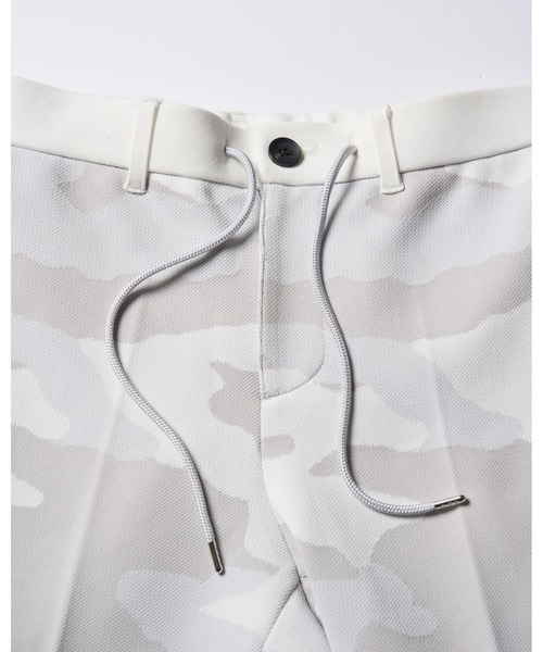wjk(ダヴルジェイケイ)の「【LEON×B'2nd×wjk】function knit easy slacks(original camo)(スラックス・メンズ・グレー系その他・MEDIUM/LARGE/X-LARGE/SMALL)」の6枚目の写真