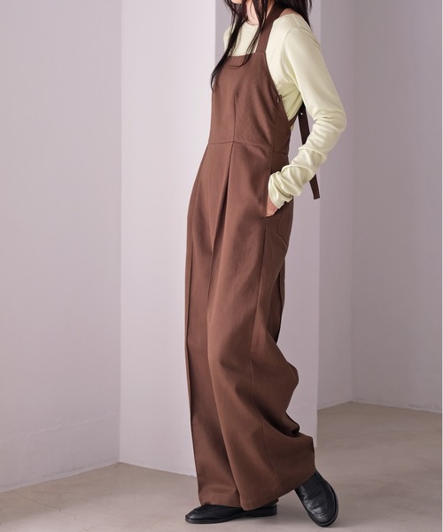 セール】デザインストラップジャンプスーツ（サロペット