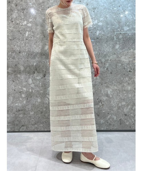 セール】レースマキシドレス / Lace Maxi Dress（ワンピース