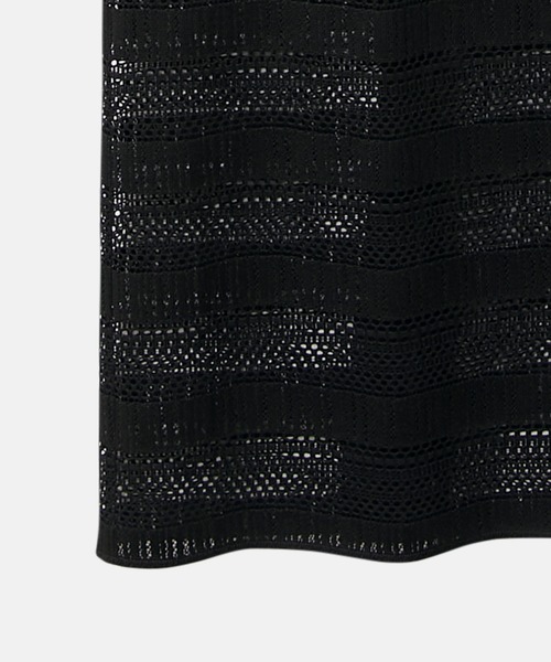 LE CIEL BLEU(ルシェルブルー)の「レースマキシドレス / Lace Maxi Dress(ワンピース・レディース・ブラック/アイボリー・38/36)」の14枚目の写真