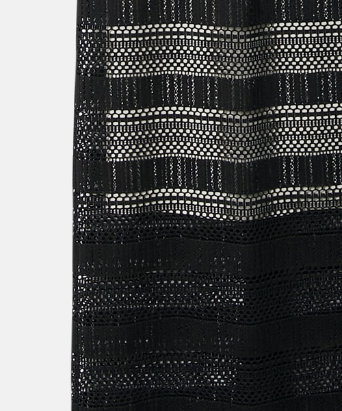 LE CIEL BLEU(ルシェルブルー)の「レースマキシドレス / Lace Maxi Dress(ワンピース・レディース・ブラック/アイボリー・38/36)」の13枚目の写真