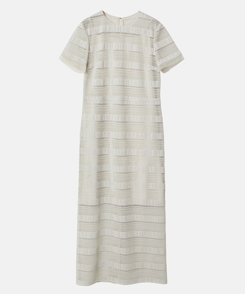 LE CIEL BLEU(ルシェルブルー)の「レースマキシドレス / Lace Maxi Dress(ワンピース・レディース・ブラック/アイボリー・38/36)」の15枚目の写真