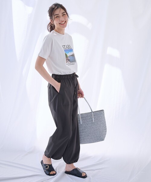 ANY(エニィ)の「オーガビッツロゴ・フォトTシャツ(Tシャツ/カットソー・レディース・ブラック系1/ホワイト系4/ホワイト系2/ホワイト系3・4)」の20枚目の写真