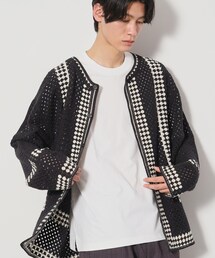 THE SHOP TK | クロシェ編み風ニットカーディガン(カーディガン/ボレロ)