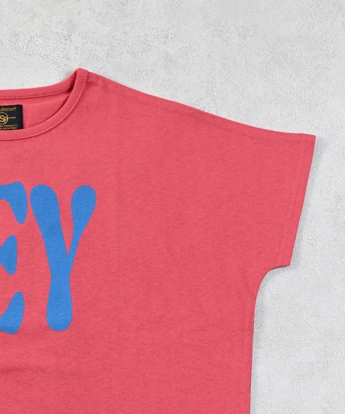 Life Support Products（ライフサポートプロダクツ）の「プリントドルマンＴシャツ（Tシャツ/カットソー・キッズ・ネイビー/オフホワイト/杢グレー/モカ/イエロー/レッド・120/110/100/95/90/80/150/140/130）」の15枚目の写真