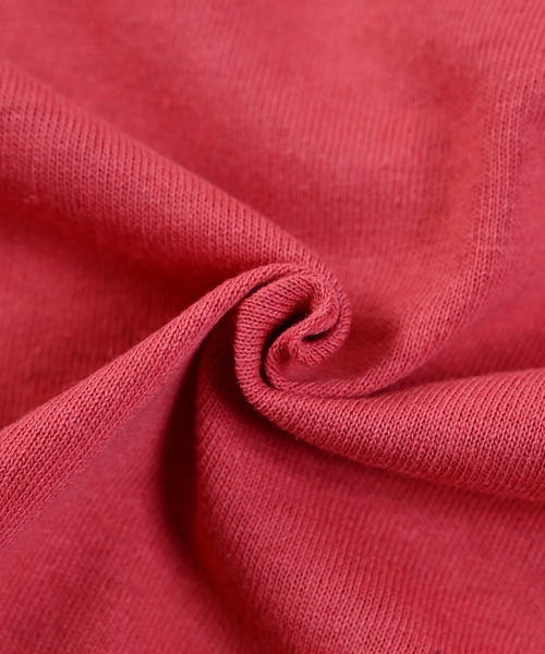 Life Support Products（ライフサポートプロダクツ）の「プリントドルマンＴシャツ（Tシャツ/カットソー・キッズ・ネイビー/オフホワイト/杢グレー/モカ/イエロー/レッド・120/110/100/95/90/80/150/140/130）」の8枚目の写真