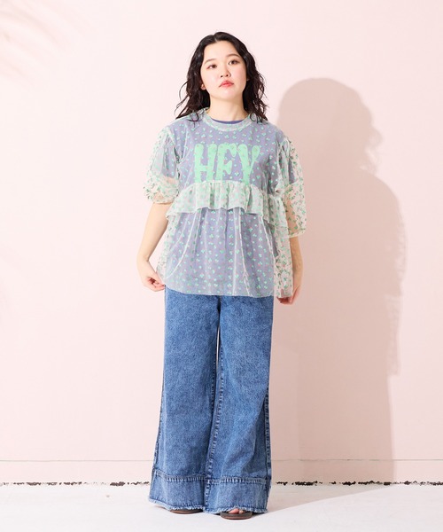 Life Support Products（ライフサポートプロダクツ）の「プリントドルマンＴシャツ（Tシャツ/カットソー・キッズ・ネイビー/オフホワイト/杢グレー/モカ/イエロー/レッド・120/110/100/95/90/80/150/140/130）」の14枚目の写真