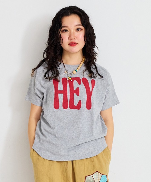 Life Support Products（ライフサポートプロダクツ）の「プリントドルマンＴシャツ（Tシャツ/カットソー・キッズ・ネイビー/オフホワイト/杢グレー/モカ/イエロー/レッド・120/110/100/95/90/80/150/140/130）」の17枚目の写真