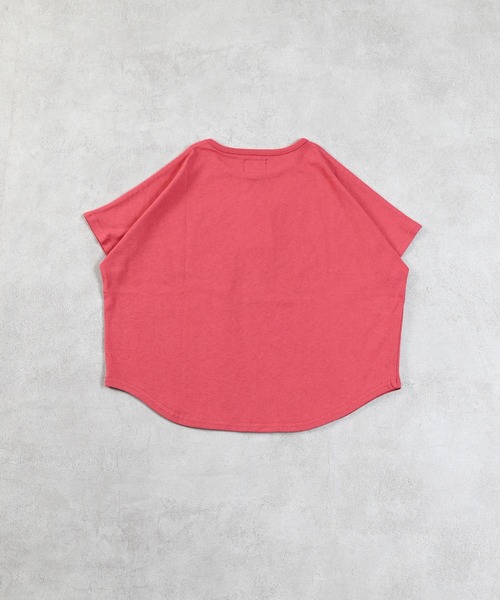 Life Support Products（ライフサポートプロダクツ）の「プリントドルマンＴシャツ（Tシャツ/カットソー・キッズ・ネイビー/オフホワイト/杢グレー/モカ/イエロー/レッド・120/110/100/95/90/80/150/140/130）」の10枚目の写真