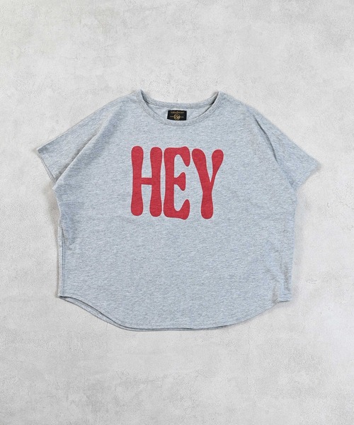 Life Support Products（ライフサポートプロダクツ）の「プリントドルマンＴシャツ（Tシャツ/カットソー・キッズ・ネイビー/オフホワイト/杢グレー/モカ/イエロー/レッド・120/110/100/95/90/80/150/140/130）」の21枚目の写真