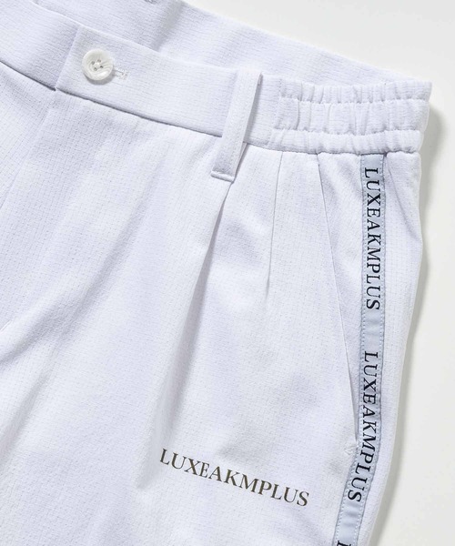 LUXEAKMPLUS（リュクスエイケイエムプラス）の「LUXEAKMPLUS(リュクスエイケイエムプラス)ゴルフ サイドラインショーツ ショートパンツ(撥水加工 / UVカット)（その他パンツ・メンズ・ブラック/カーキ/ホワイト・S/M/L/XL/XXL）」の14枚目の写真
